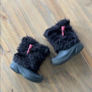 Crocs Faux Fur Boots